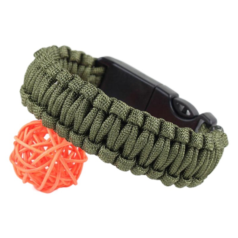 Umbrella rope bracelet survival bracelet multifunctional five-in-one multifunctional outdoor umbrella rope camping adventure Seven-core life rope