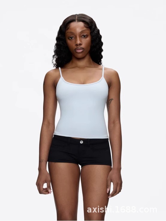 Picture of Spot Tankair American Sexy Pure Desire Sexy Elastic Small Camisole Fitness Sports Skin-Friendly Soft Waxy Summer