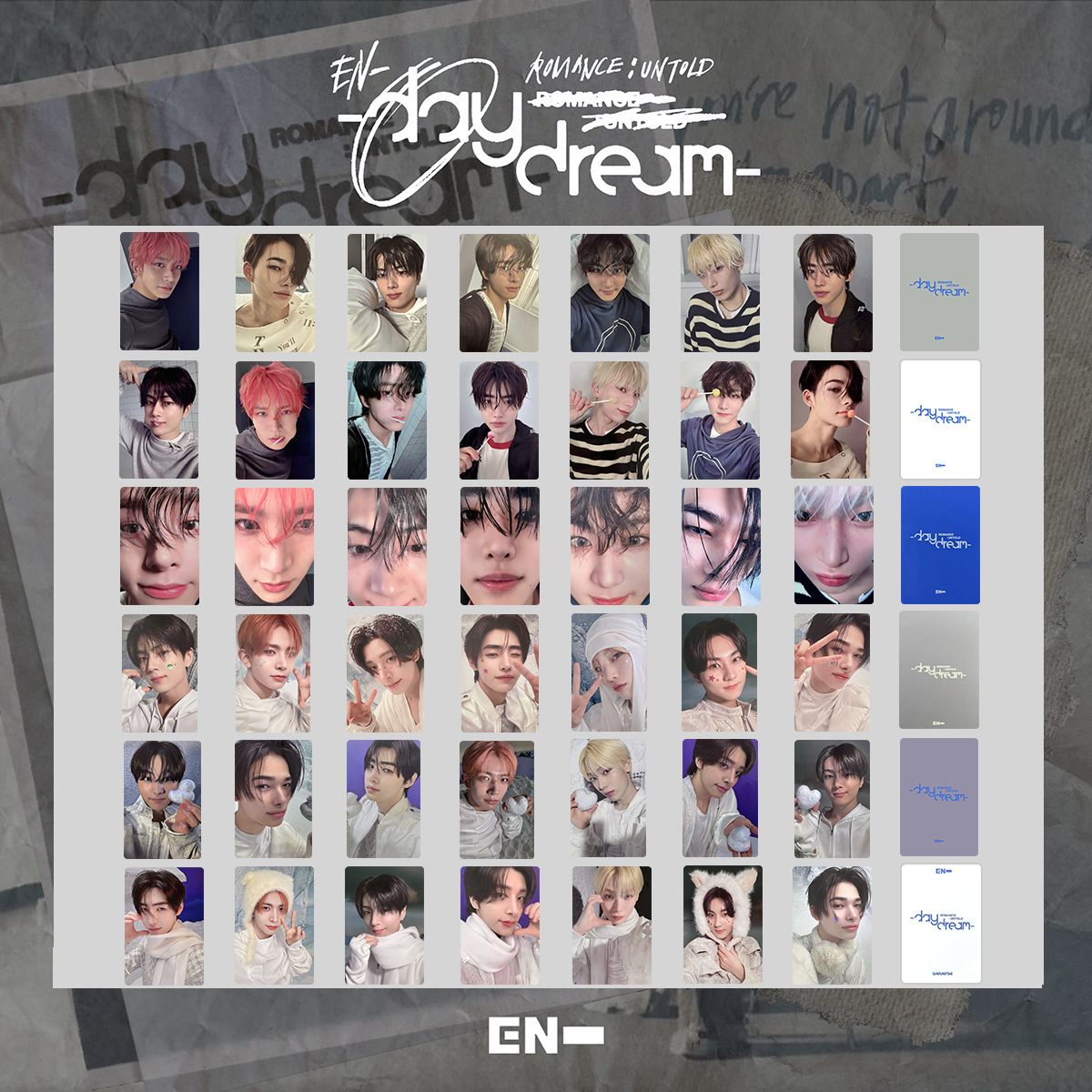 En Fu Romance: Untold Album Card Daydream Subsequent Small Card Special Card Playing Song Card