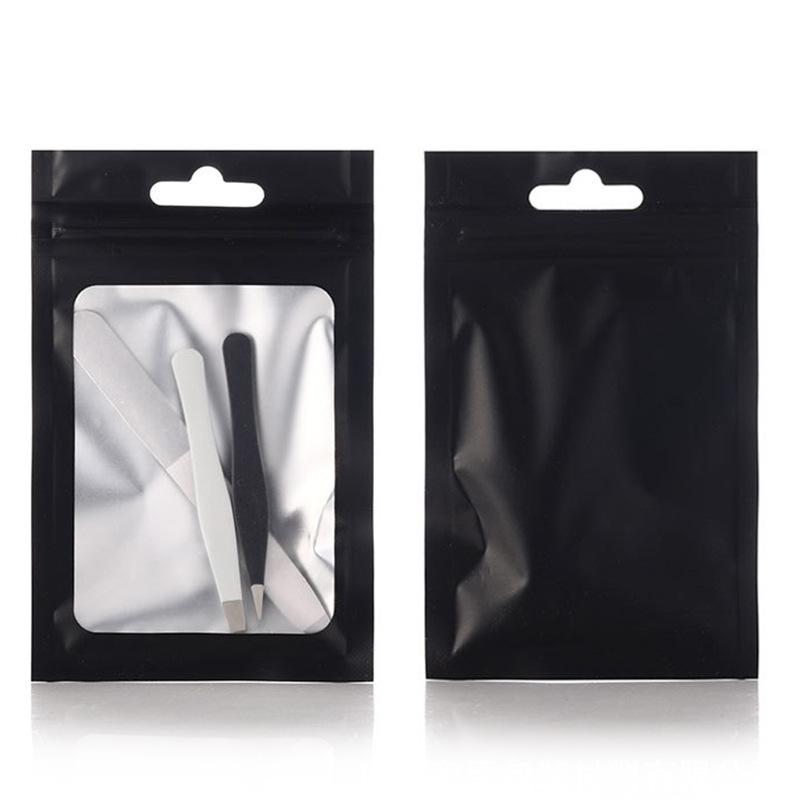 Picture of Jewelry packaging bag mouth mask bag white frosted self-sealing bag mobile phone case plastic bag plastic bag clothing packaging bag