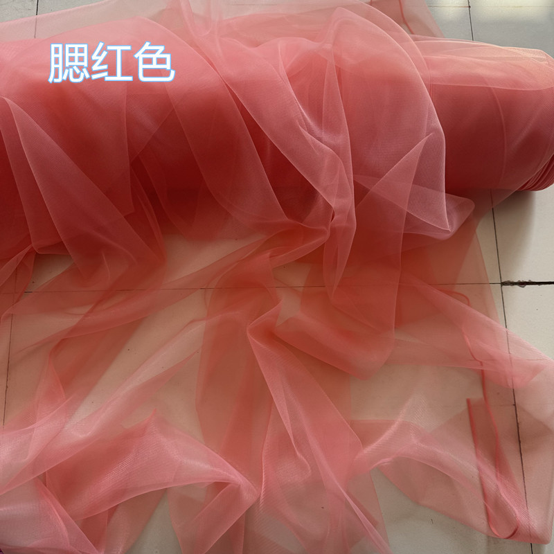 Picture of Cross-Border Tulle Wedding Chair Back Decoration Swiss Tulle Wedding Decoration Bamboo Chair White Tulle Ceiling Mesh Decoration Props