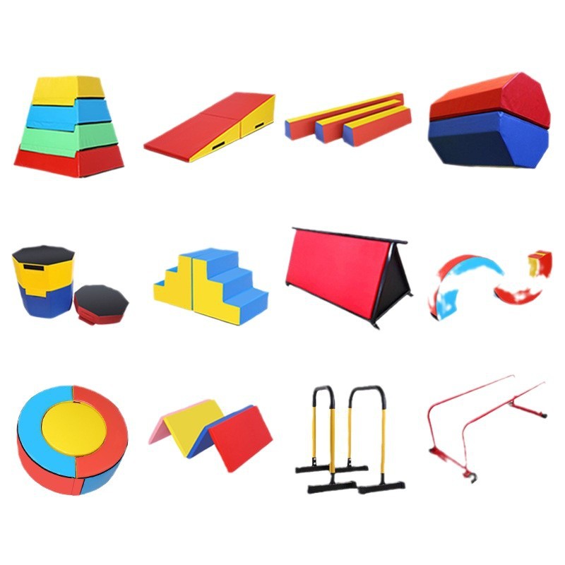 Picture of Children's Physical Fitness Training Equipment Full Set of Children's Physical Fitness Sports Software Teaching Aids Combination Kindergarten Parkour Equipment