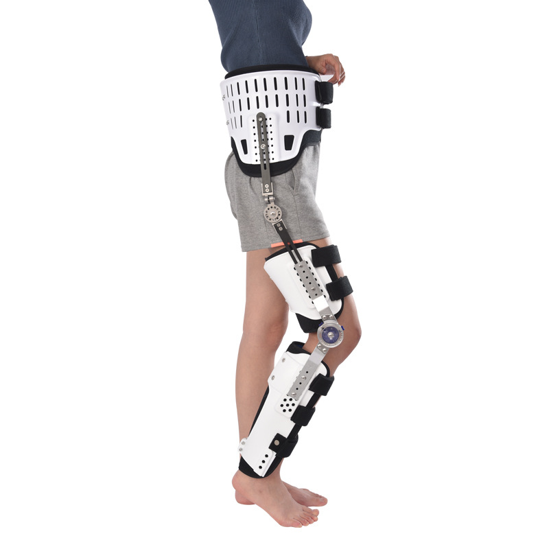 Picture of Adult adjustable hip hip hip waist knee ankle foot joint fixation brace high and low paraplegia walking protector