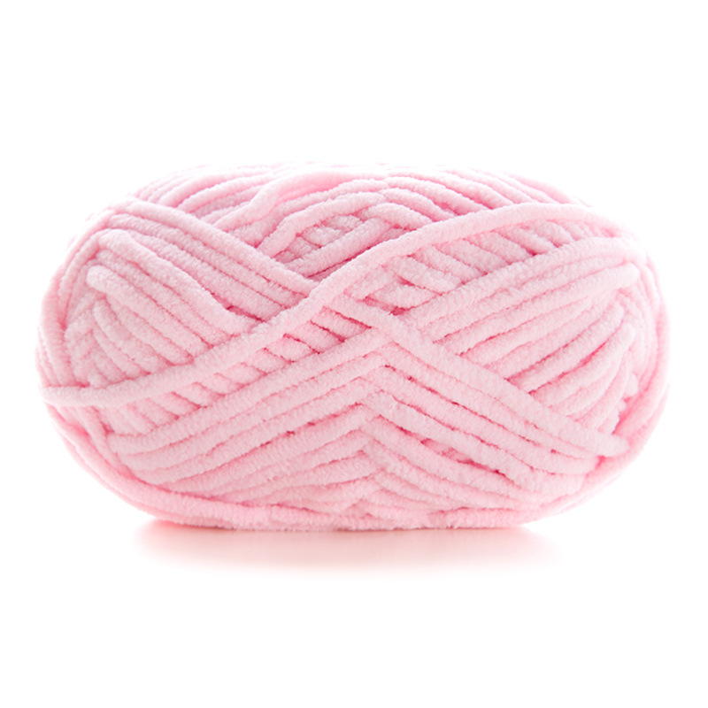 Picture of Gart Snowball Xiaomeng Handmade Diy Woven Chenille Wool Thick Ice Line Crochet Scarf Doll Baby Line
