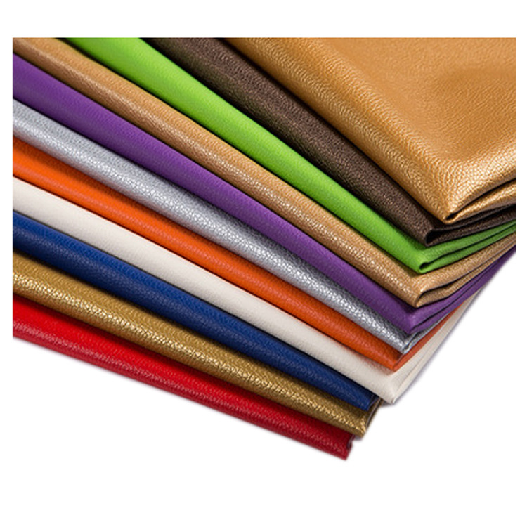 Picture of Artificial Leather Wholesale in Stock, Sofa Leather, Soft Upholstery, Background Wall Pu Leather, Small Lychee Pattern, Slingshot Bag, Car Leather
