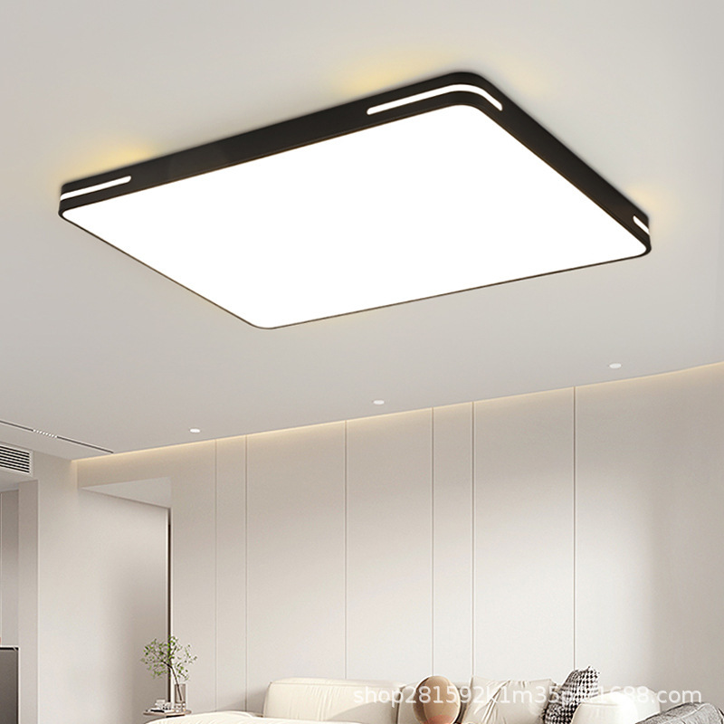 Picture of Ceiling Light Led Ultra-thin Full Spectrum Bedroom Light Super Bright Household Simple Modern Kitchen Study Balcony Living Room