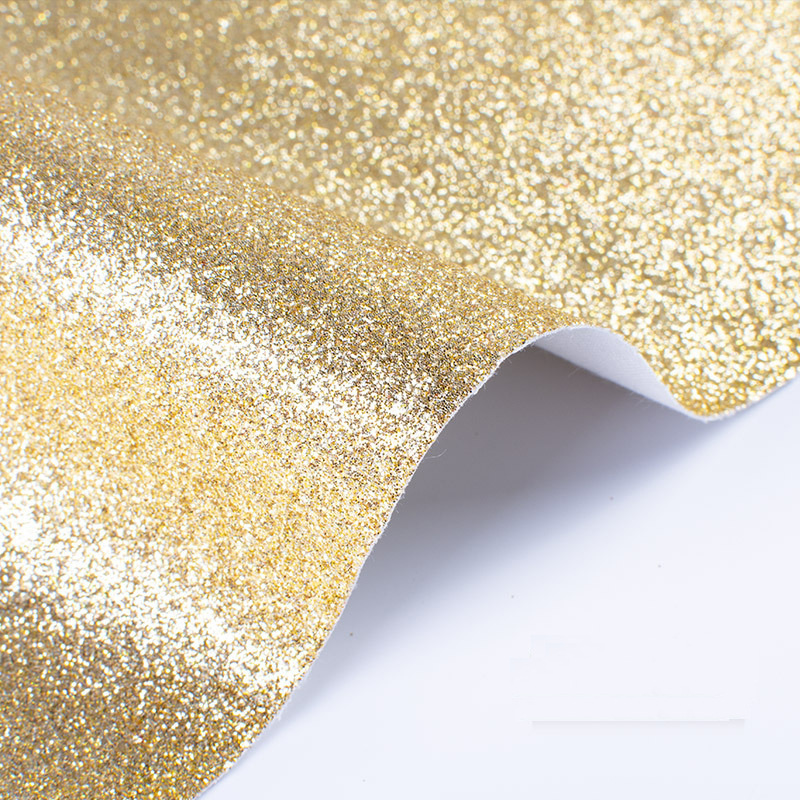 Picture of Glitter Cloth Pu Leather Fabric Glitter Christmas Glitter Sequin Textile Leather Glitter Clothing Accessories