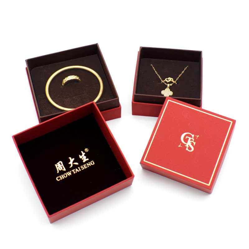 Zhou Sheng's New Spot Cts Jewelry Box Ring Pendant Bracelet Multi-Purpose Jewelry Packaging Box Gift Box