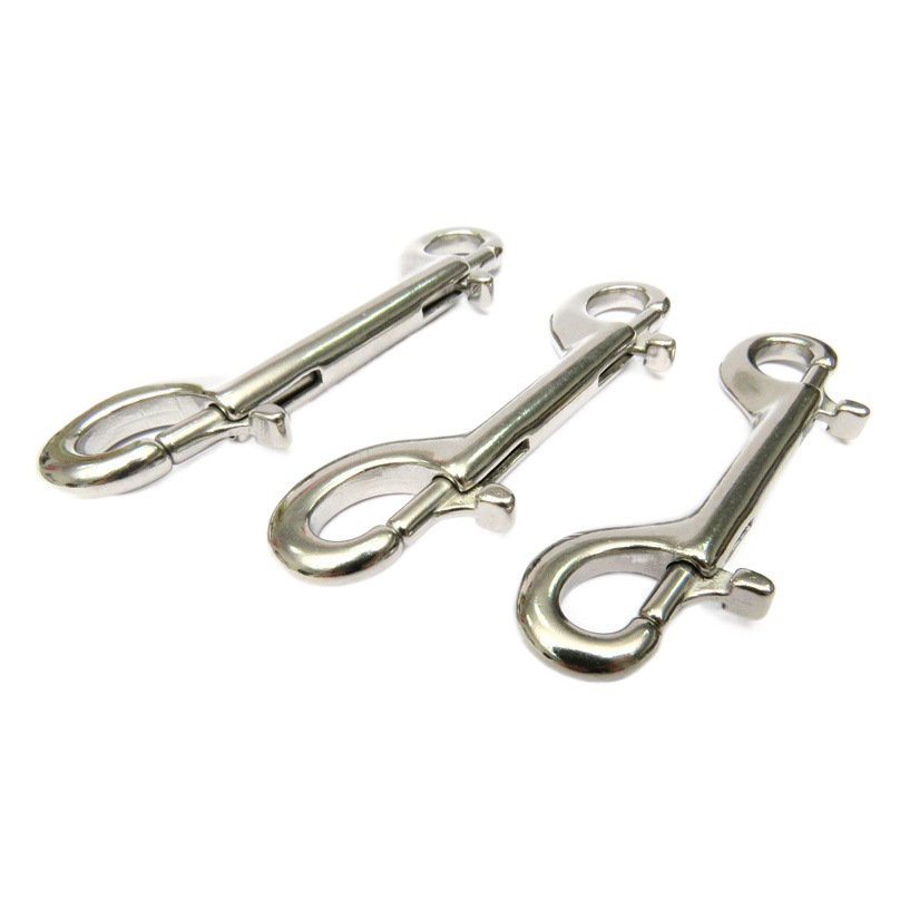 Diving accessories equipment back fly side hanging BCD 316 stainless steel double-headed Hook double-headed buckle