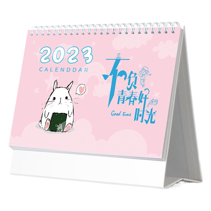 Corporate Calendar Printing Creative Office Desktop Advertising Wall Calendar Printing 2025 Year of the Snake Calendar Printing Factory Hot Stamping
