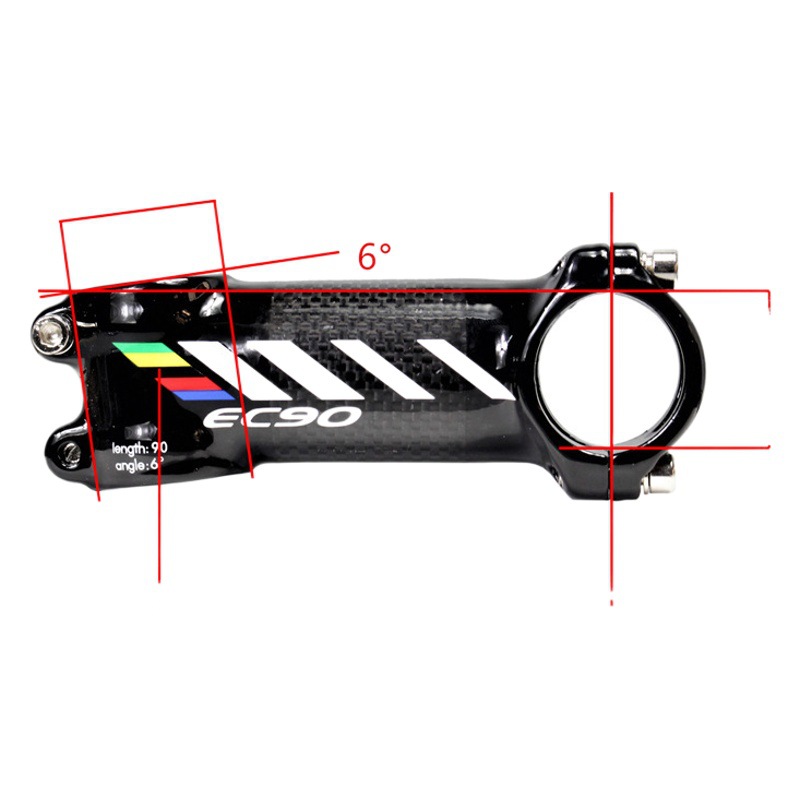 EC90 aluminum alloy + carbon fiber road bike mountain bike stem bike bicycle riser
