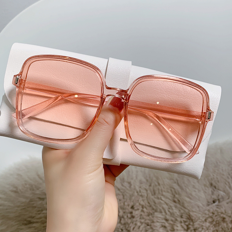 Picture of Rice Nail Square Sunglasses Women's Sunglasses Gradient 2022 New Style Glasses Women's Trend UV Protection