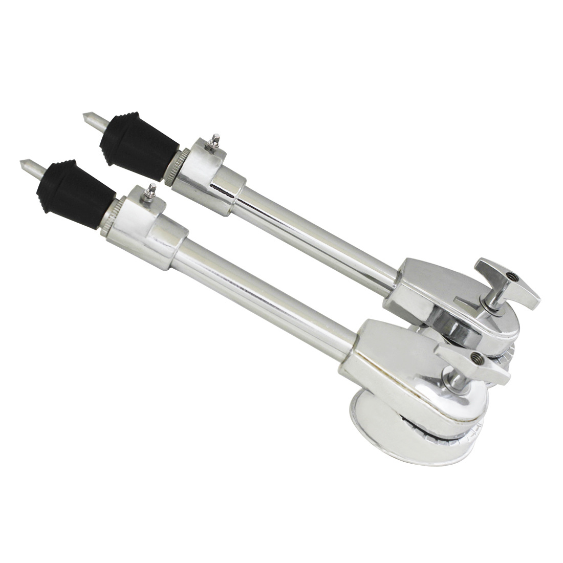 Picture of Wholesale Jazz Drum Drum Frame Drum Legs 2 Pack Plated silver Blow Drum Legs Fixed Drum Legs Bracket Big Drum Legs