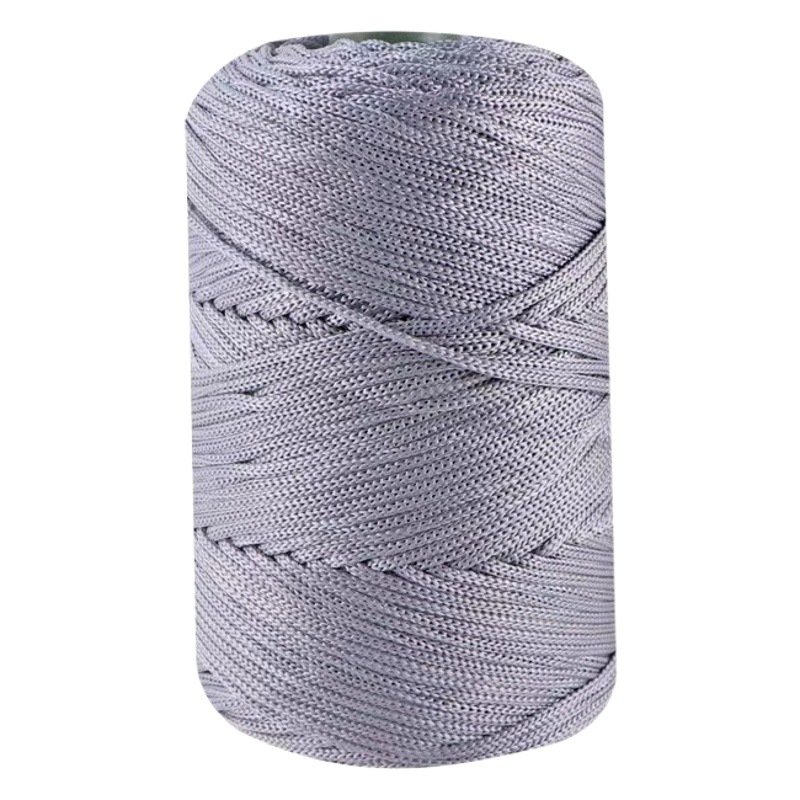 Cross-Border Wholesale Thick Ice Silk Lightweight Hollow Thread 200g Skein DIY Handmade Knitting Crochet Hat Cushion Bag Yarn