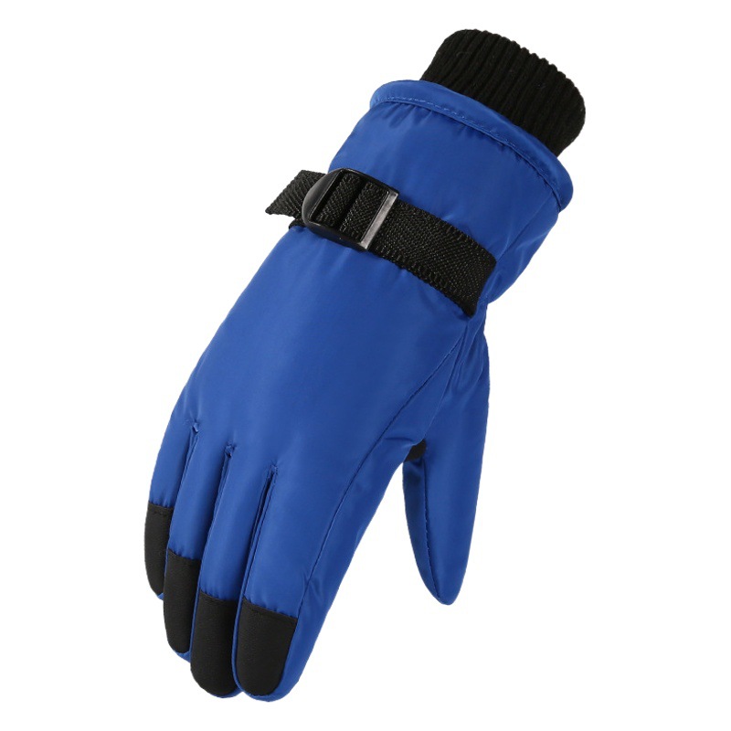 Picture of Children's Winter Ski Gloves Equipment Insulation Warm Wind-proof Water-splashing Non-slip Cold-resistant Outdoor Riding Gloves