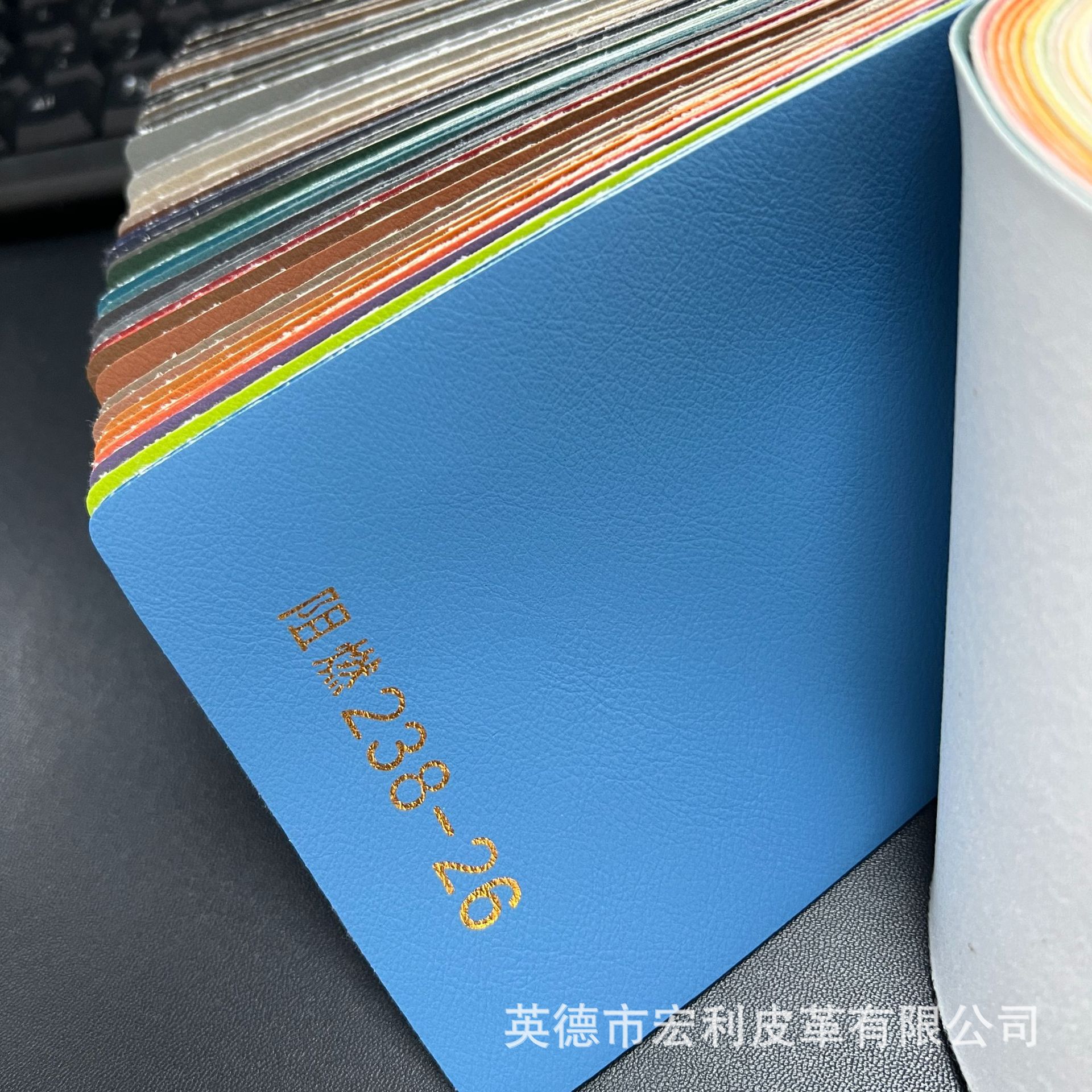 Picture of 238 light tumble flame retardant sofa leather mercerized cat claw leather car interior modification interior artificial leather