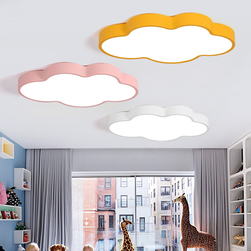 Cloud Ceiling Light Children's Room Cartoon Light Little Boys and Girls led Ultra-thin Bedroom Light Kindergarten Lamps
