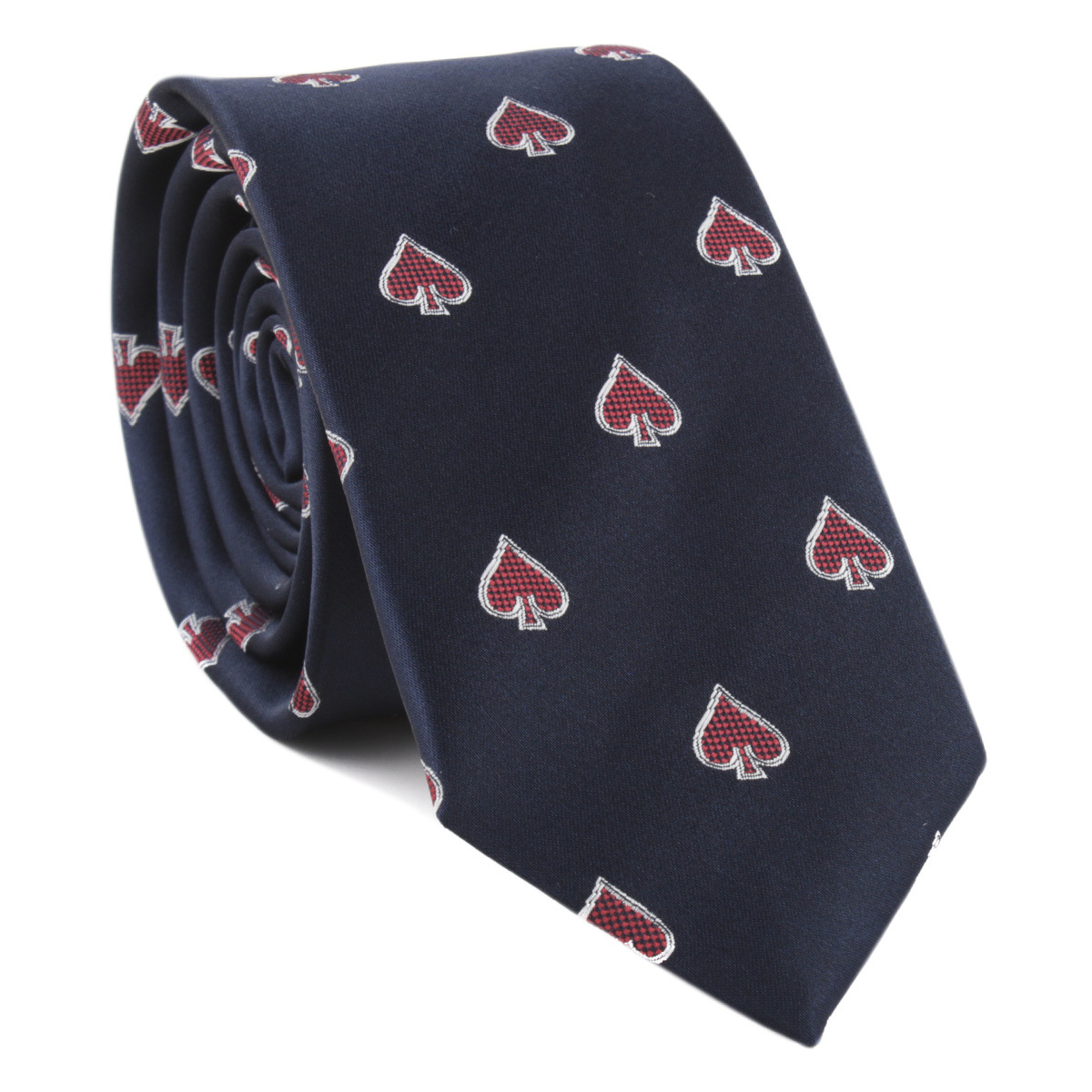 Picture of Men's Tie Polyester Silk Yarn-Dyed Jacquard Animal Elephant Embroidered Casual Tie Cross-Border E-Commerce Spot Wholesale