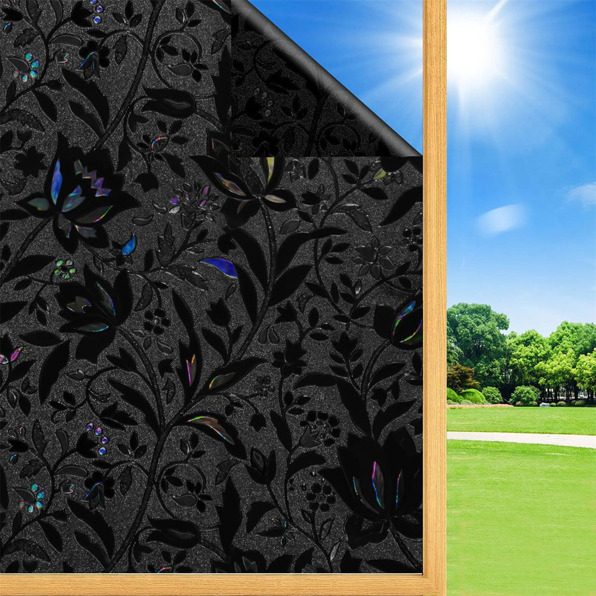 Picture of Wholesale Electrostatic Glass Film Bedroom Living Room Thickened Frosted Glass Sticker Office Window Privacy Film