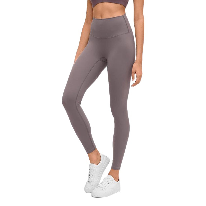 Summer High Waist Hip Lifts No Embarrassment Line Yoga Pants Women's Elastic Fitness Sports Nine-point Naked Yoga Clothing 19108