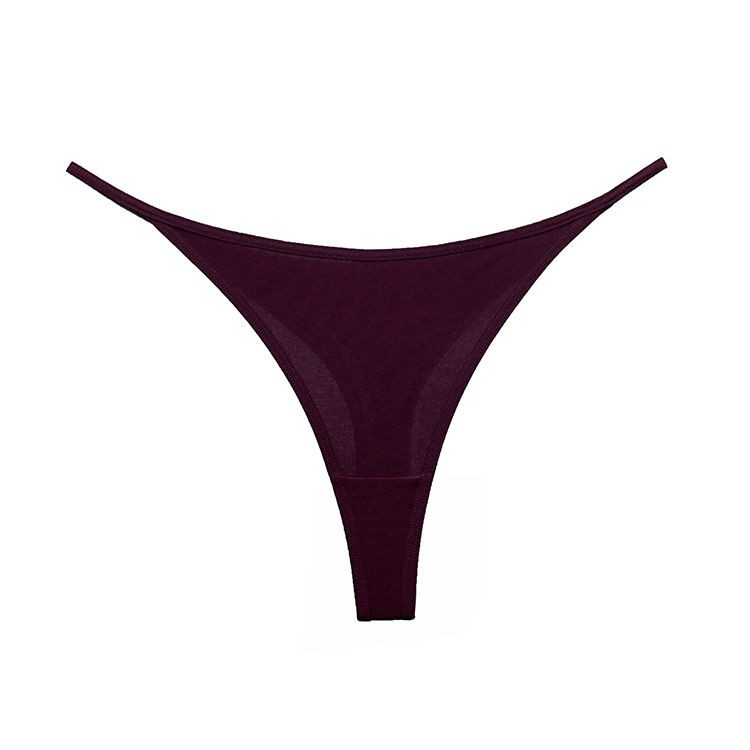 Picture of thong women bikini fashion fitness yoga modal sexy t pants cotton seamless women's underwear