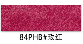 Picture of Factory spot 0.85mm thick half Pu Nappa grain leather brushed bottom fine grain luggage handbag packaging artificial leather
