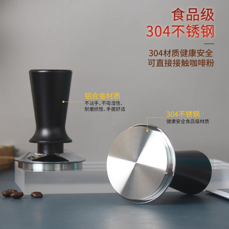 Picture of Manufacturer elastic powder Press 51/53/58mm stainless steel balance constant pressure filling powder hammer fixed force Spring