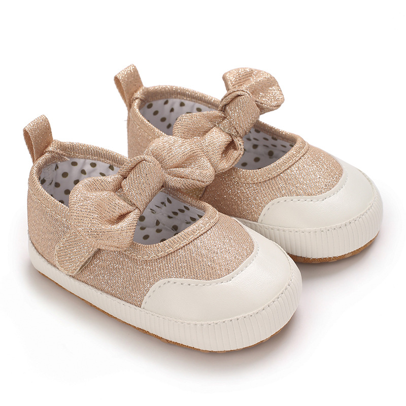 Picture of Spring Summer Autumn New Baby Shoes 0-12 Months Female Baby Shoes Soft-soled Princess Shoes Toddler Shoes