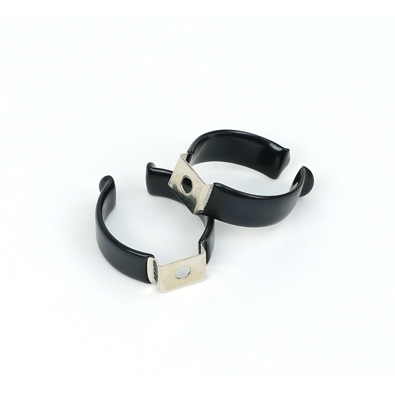 T4T5T6T7T8T9T10T11T12T13 lamp clip black plastic-coated fixing clip tube clip lamp clip