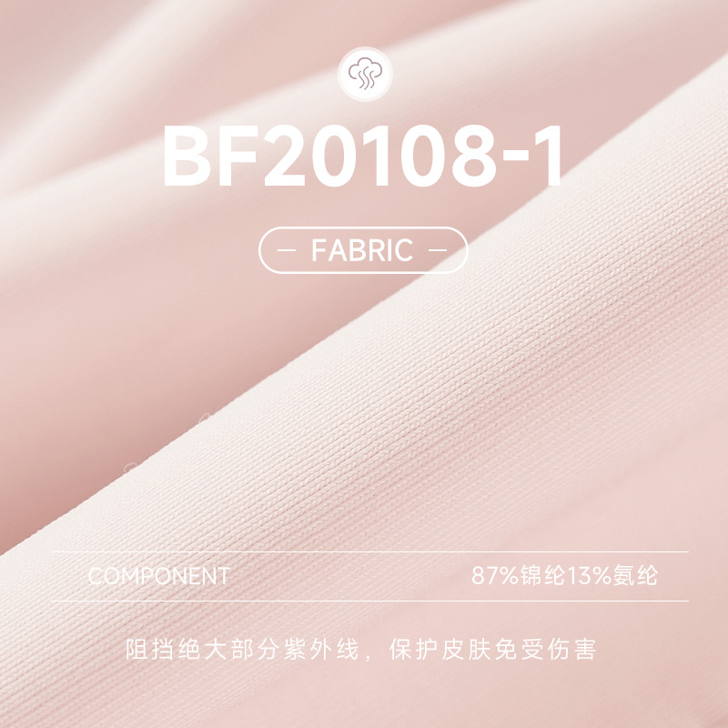 Picture of New Style Vertical Collar Zipper Slim-fit Sunscreen Clothing Women's Original Yarn Cool Sunscreen Skin Clothing Tight Waist Thin Outer Wear Riding Clothes