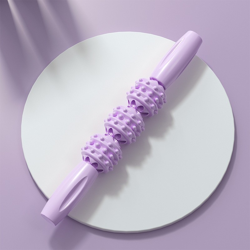 Picture of Massage Stick, Mace, Roller, Fitness Fascia Stick, Leg Muscle Relaxation Roller, Calf Yoga Stretching