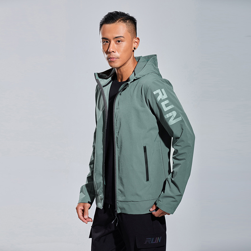 Picture of Autumn Sports Jacket Men's Outdoor Windproof Waterproof Windbreaker Mountaineering Suit Sports Casual Rush Jacket Hooded Jacket