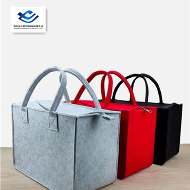 Felt tote bag creative furniture advertising handbag felt shopping bag wholesale can be printed logo