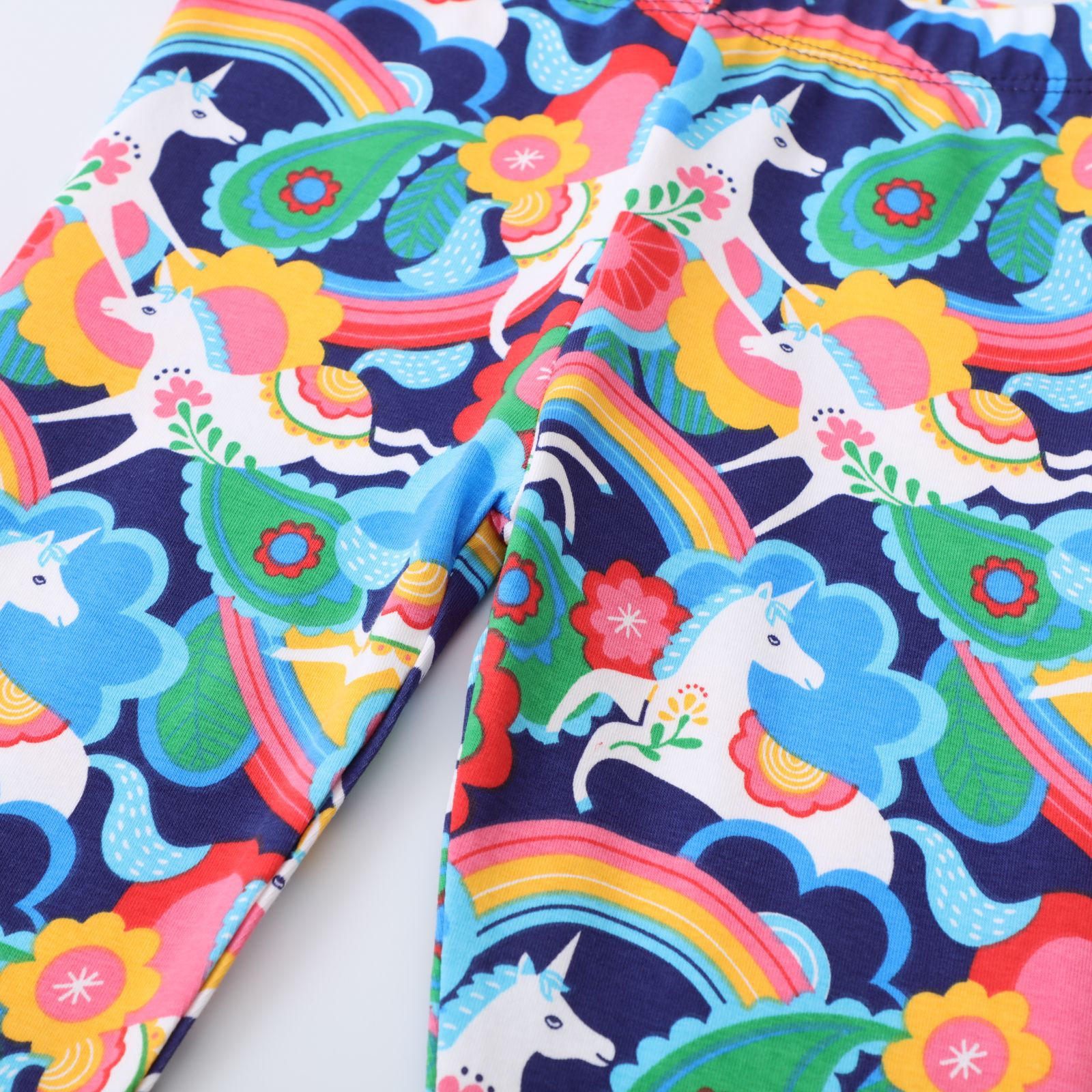 Picture of 2025 Spring Girls Leggings Cartoon Unicorn Digital Print New Children's Pants Wholesale Distribution