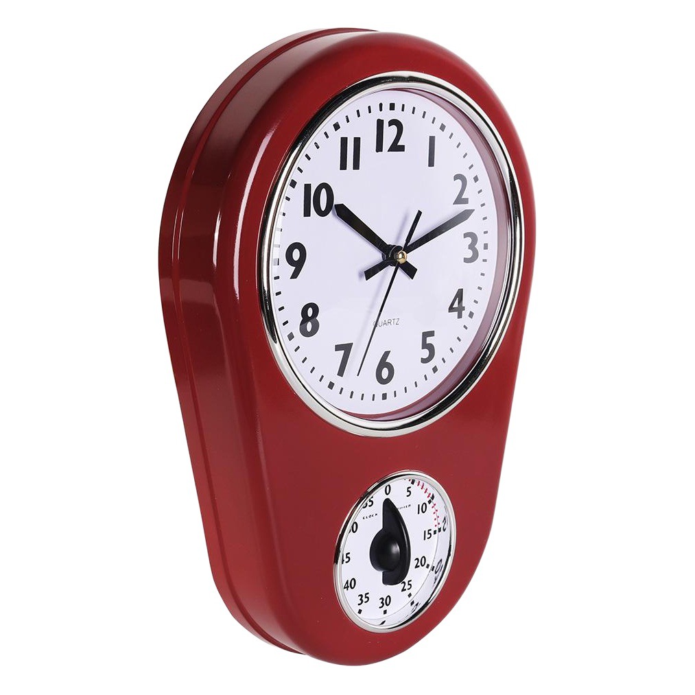 Kitchen timer special wall clock simple creative personality home acrylic mute movement hanging watch spot wholesale