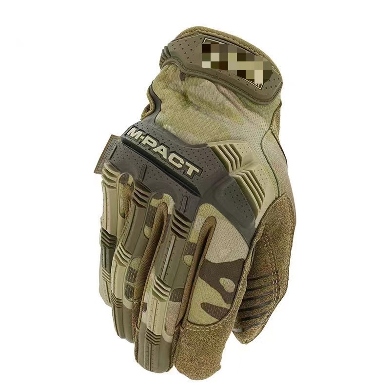 American Seal Fifth Generation Technician Outdoor Tactical Gloves Wear-Resistant Long Finger Cp Camouflage Mountaineering Protective Cycling Non-Slip