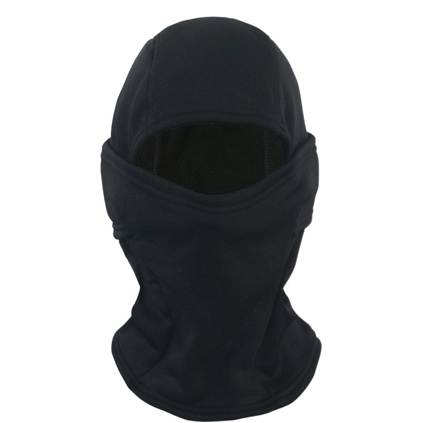 Winter Velvet One-Piece Hood, Warm Mask, Camouflage Cold-Proof Neck Scarf, Windproof Mask, Outdoor Cycling Neck Cover, Cross-Border