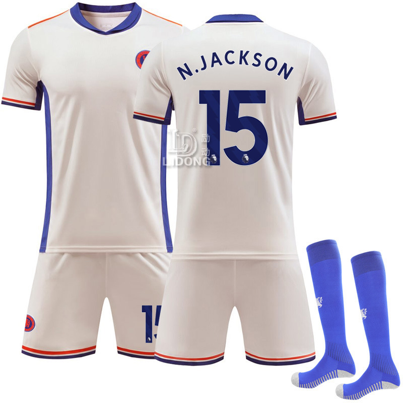 Picture of 2425 Chelsea New Away No.20 Palmer 8 Enzo 14 Felix Football Jersey suit