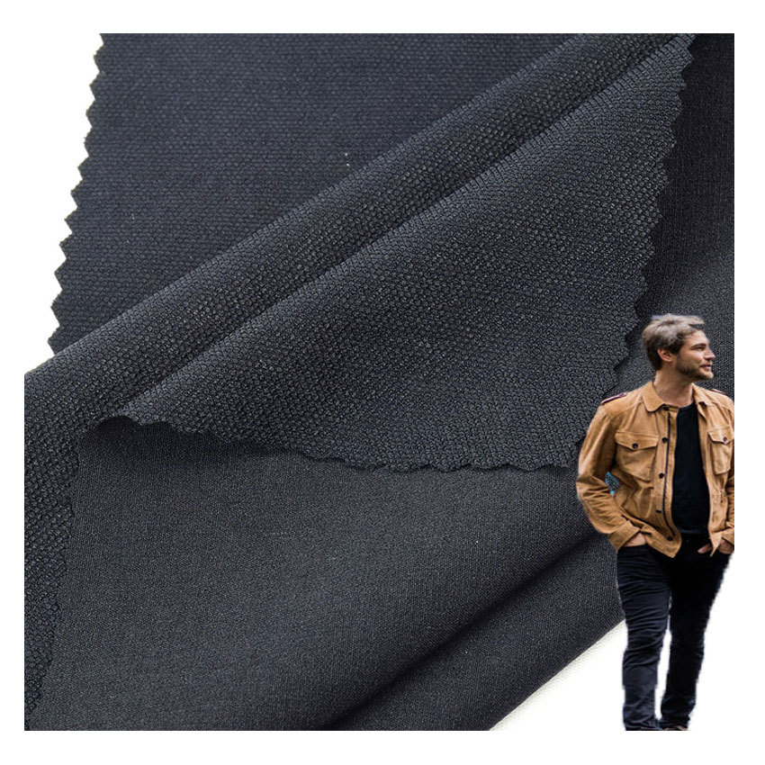 Recycled nylon semi-matte four-sided stretch woven fabric, breathable and quick-drying outdoor hiking jacket fabric, samples available