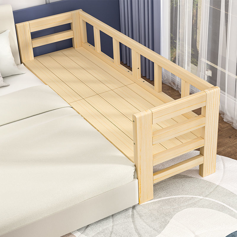 Picture of Folding Wide Bed Splicing Artifact Bedside Bed Household Crib Children's Double Lunch Break BedAmazon