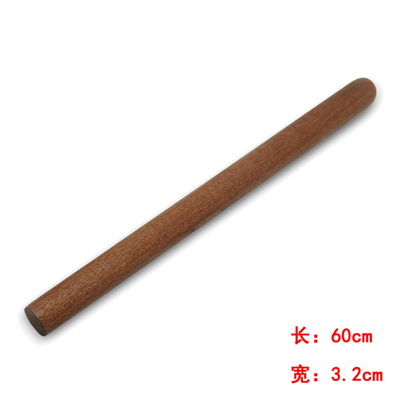 Picture of Haoyuan black sandalwood rolling pin manufacturer wooden rolling pin solid wood non-stick flour stick kitchen baking tool