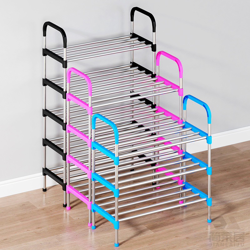 Simple shoe rack multi-storey small indoor good-looking dormitory shoe cabinet 2025 new rental house dustproof