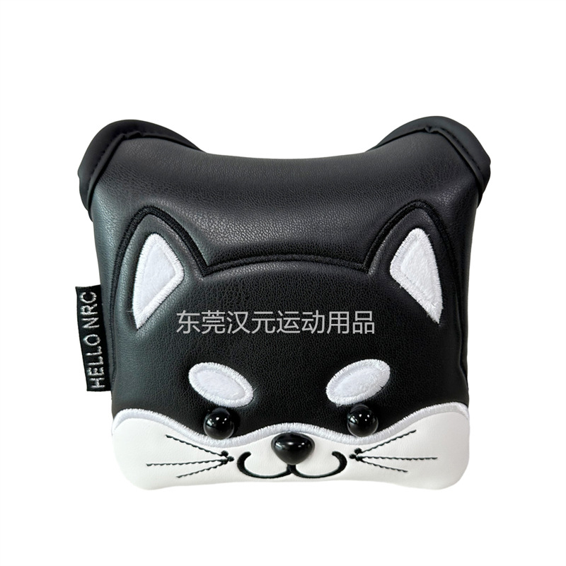Picture of Factory wholesale Korea cross-border Golf Club cover protective cover iron cover wood dog outdoor sports accessories Black