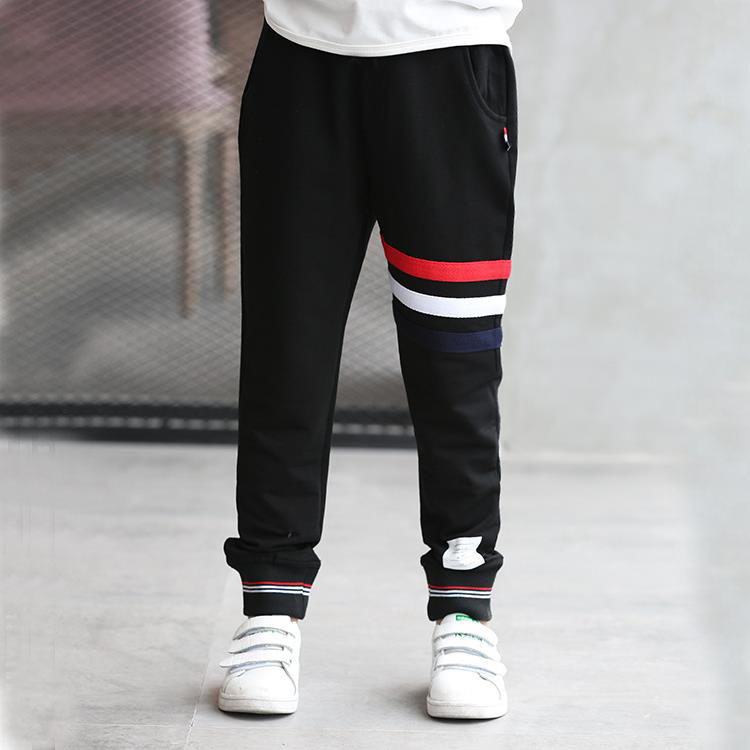 Picture of Boys' Sports Pants Spring and Autumn 2021 Large Children's Loose School Uniform Children's Pants Korean Style Trousers Handsome Sweatpants Trendy
