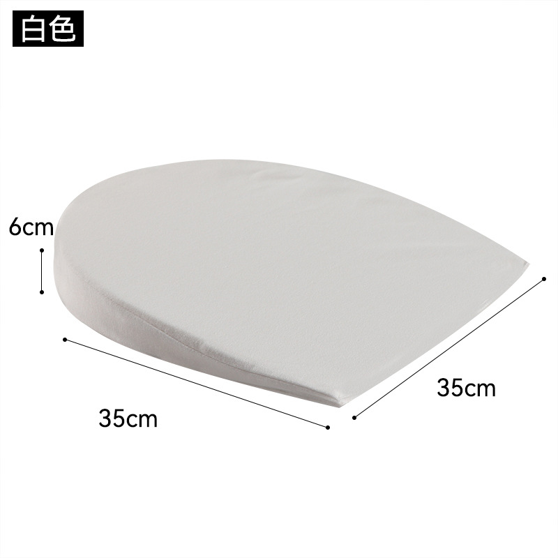 Picture of Anti-spitting Baby Pillow Relieving Spitting Slope Pillow Memory Cotton Neonatal Pillow Anti-overflow Milk Choking Cross-border Triangle Pillow