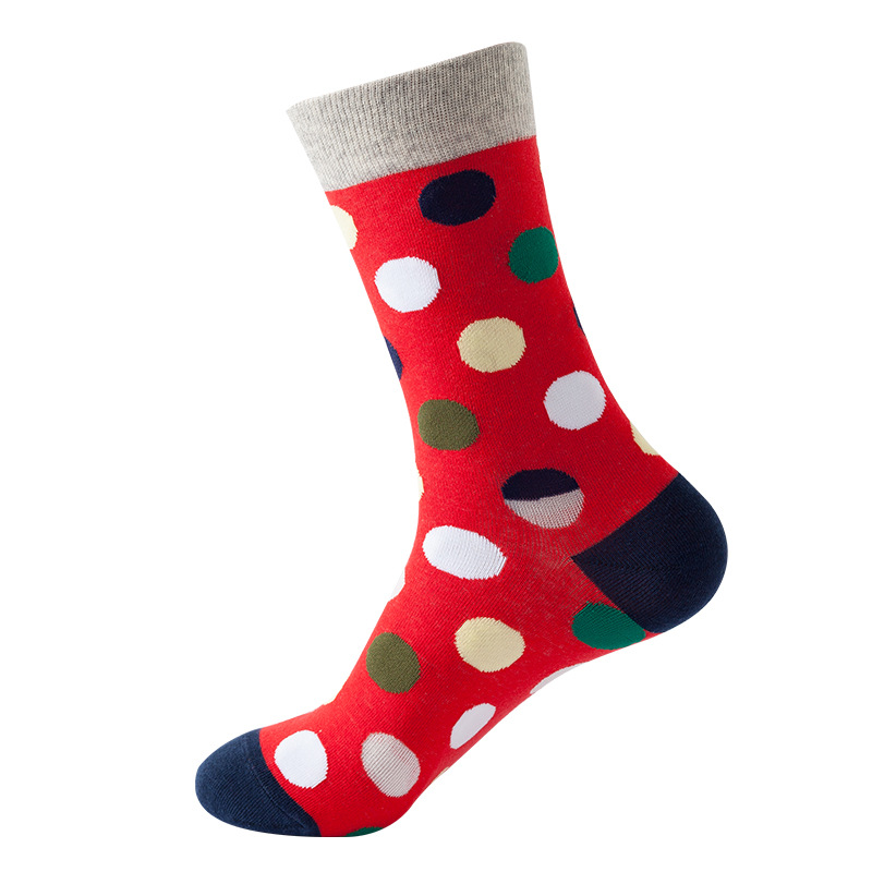 Picture of New Amazon Mid-Calf Socks for Men, Cotton, Women's European and American Ins Style Autumn and Winter Internet Celebrity Trendyy Socks Wholesale