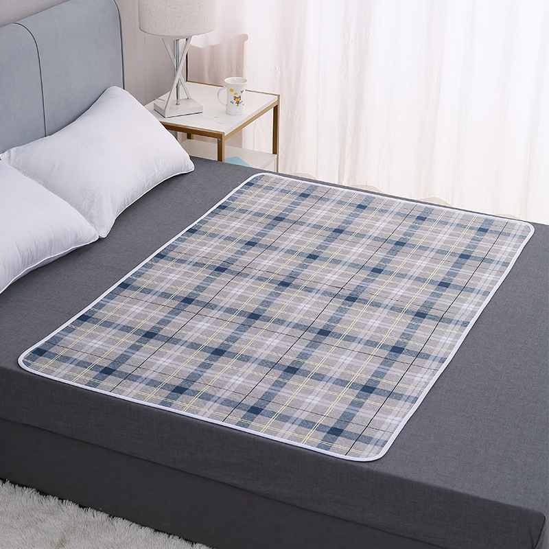 Picture of Adult Diaphragm Pad Waterproof Washable Cotton Breathable Oversized Diaper Care Mattress for the Elderly