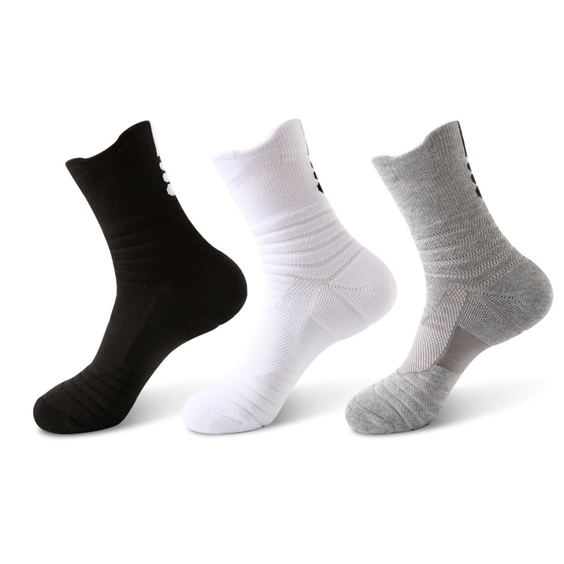 Elite Socks Basketball Socks Men's Thickened Short Socks Towel Bottom Deodorant Quick-drying Running Socks Outdoor Sports Socks