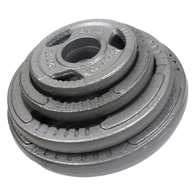 Weightlifting Three-Hole Hand Grabbing Piece Gym Paint Craft Barbell Piece Cast Iron Barbell Piece Manufacturer Wholesale Multi-Function