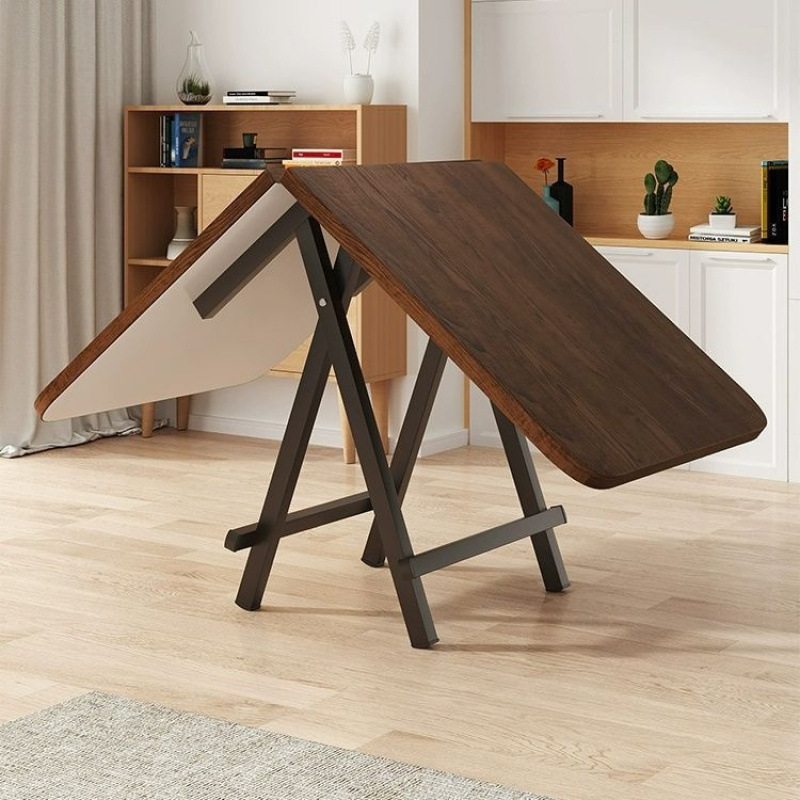 Folding table dining table home rectangular simple dining table outdoor stall floor stall portable table and chair wholesale